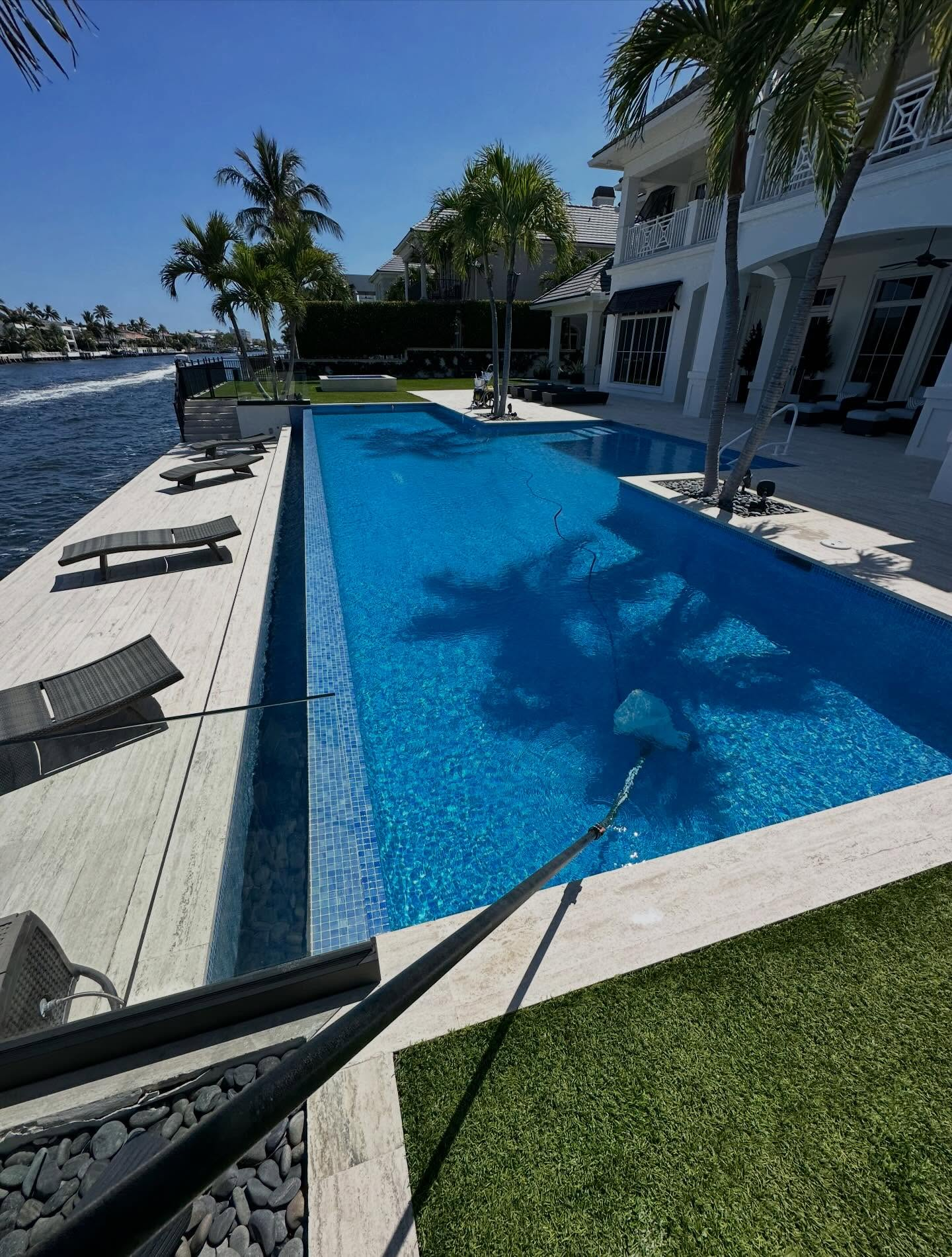 Intracoastal Waterfront Lap Pool