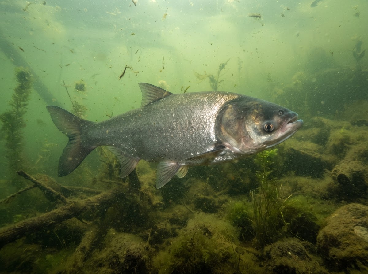 SILVER CARP (Hypophthalmichthys molitrix)