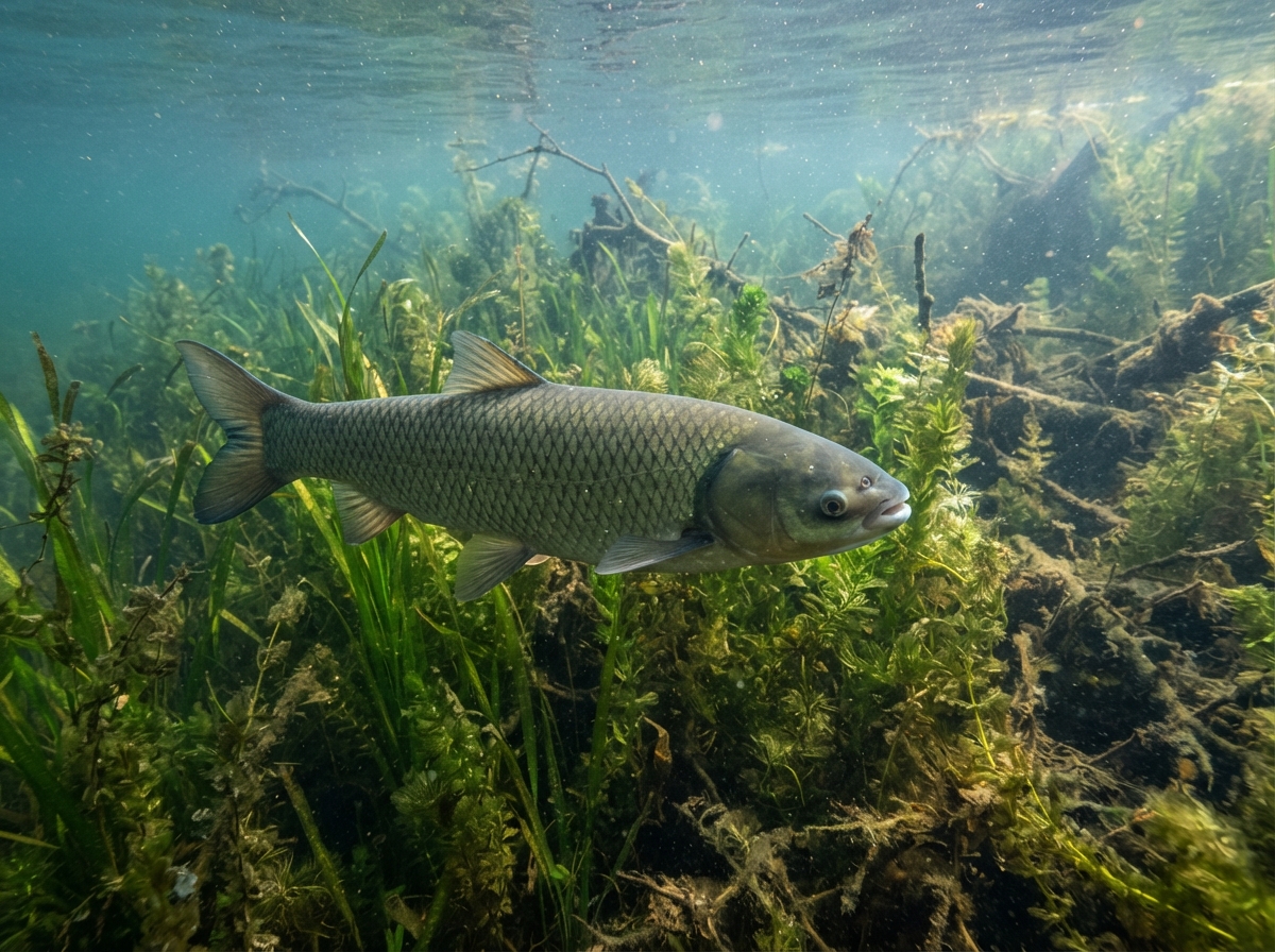 GRASS CARP (Ctenopharyngodon idella)