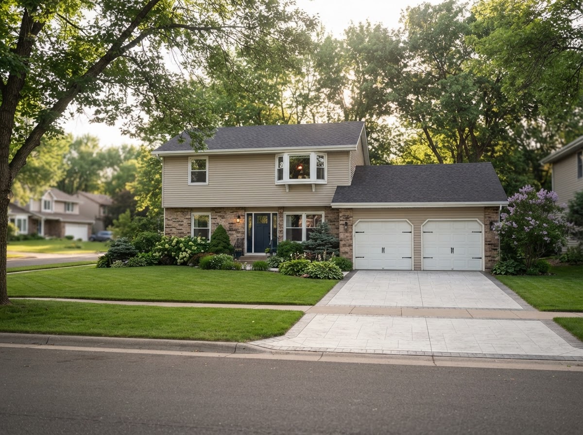 Suburban Minnesota single-family home where this work takes place.