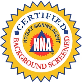 NNA Certified Notary Signing Agent Background Screened