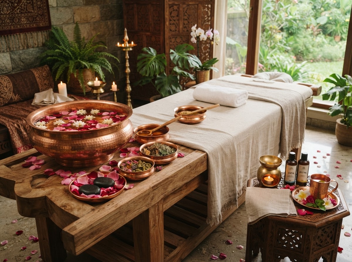Abhyanga Herbal Ayurvedic Oil Ritual