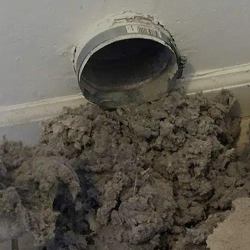 Dryer Vent Cleaning lint extraction 3