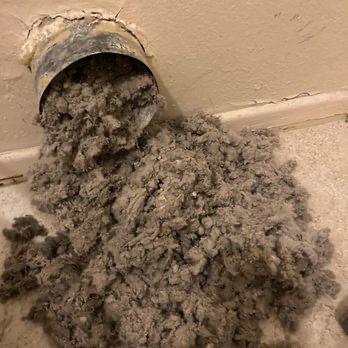 Dryer Vent Cleaning lint extraction 2