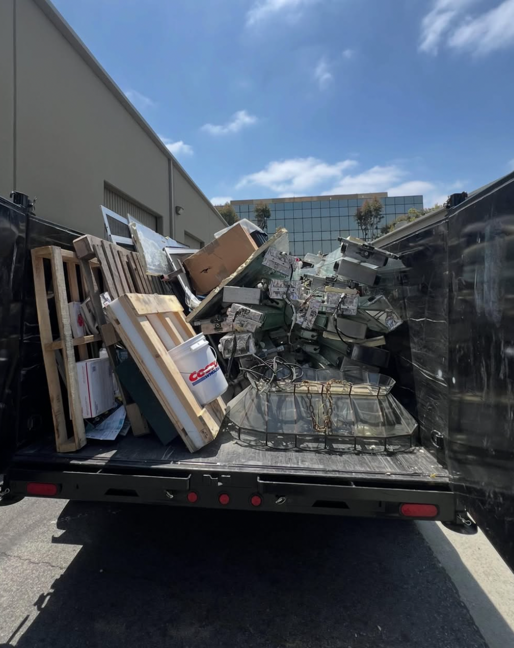 Dump Trailer Heavy Duty Equipment Load