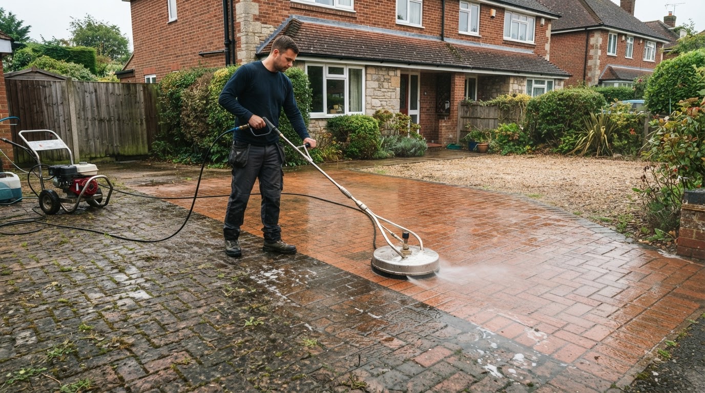 Driveway Pressure Cleaning in Iver, Buckinghamshire