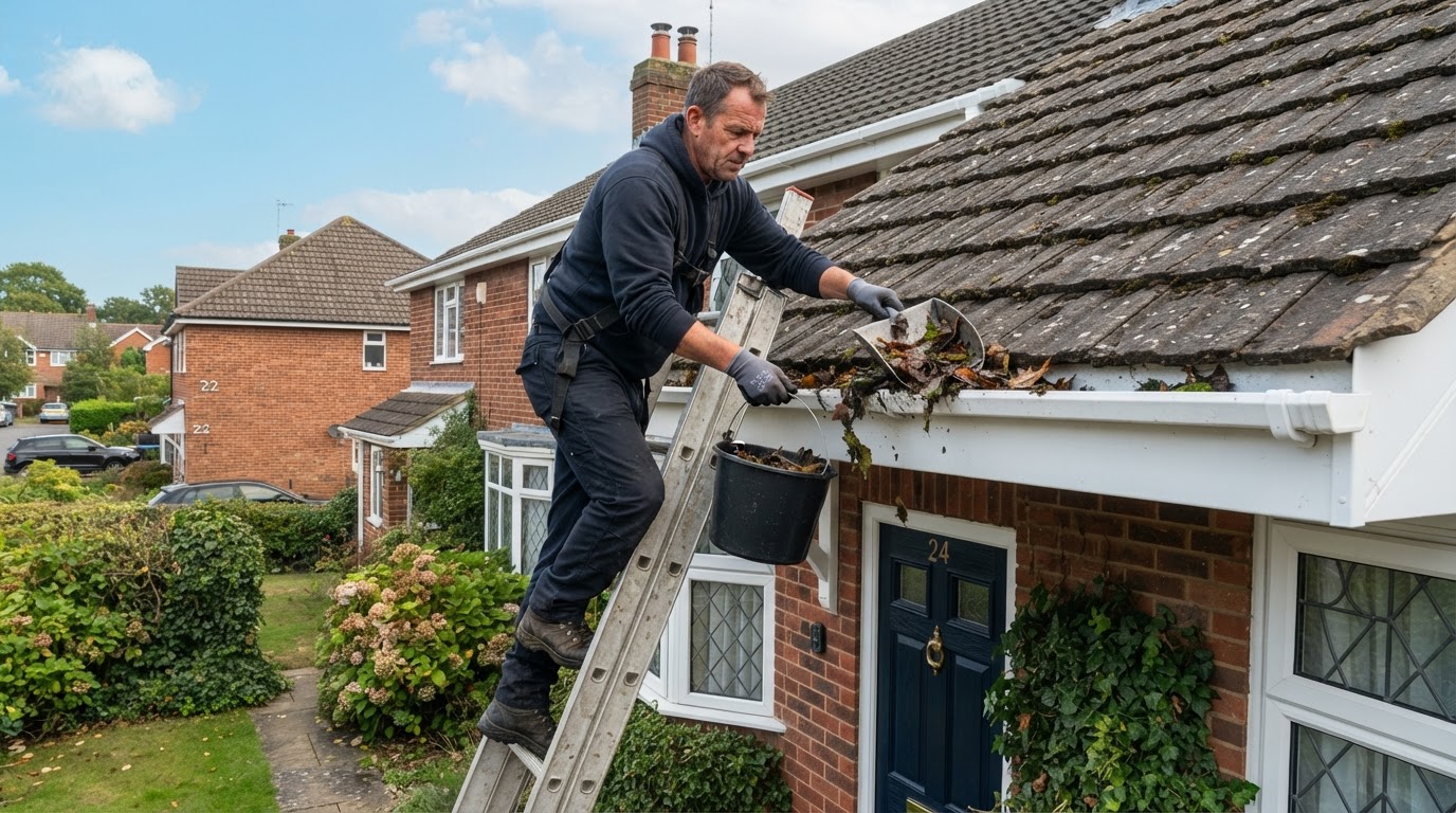 Gutter Service in Iver, Buckinghamshire