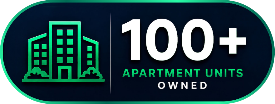 100+ Apartment Units Owned