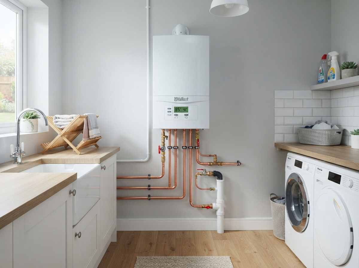 Modern Domestic Boiler - Owens Gas Services