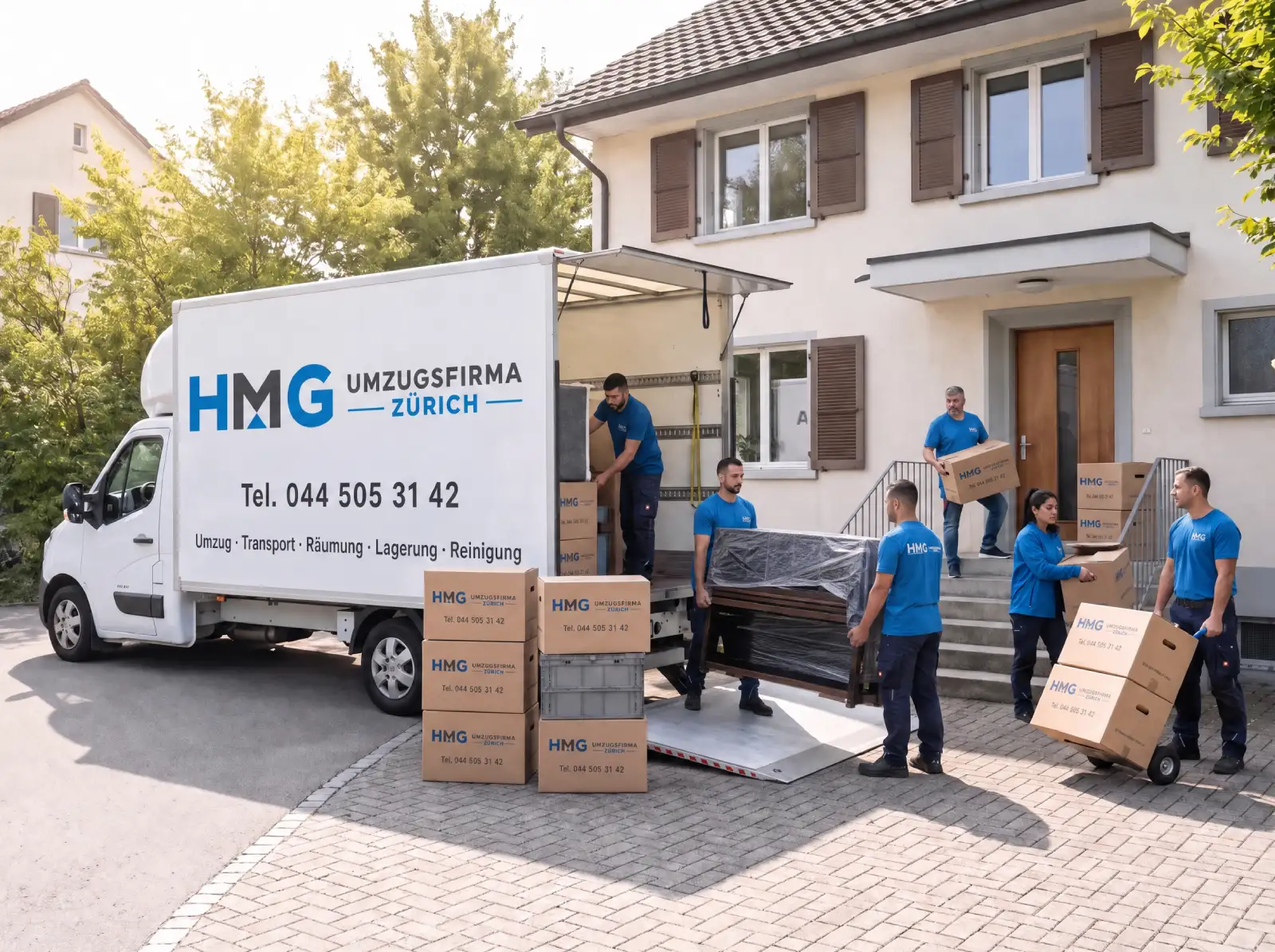 HMG Umzugsfirma Zürich Team