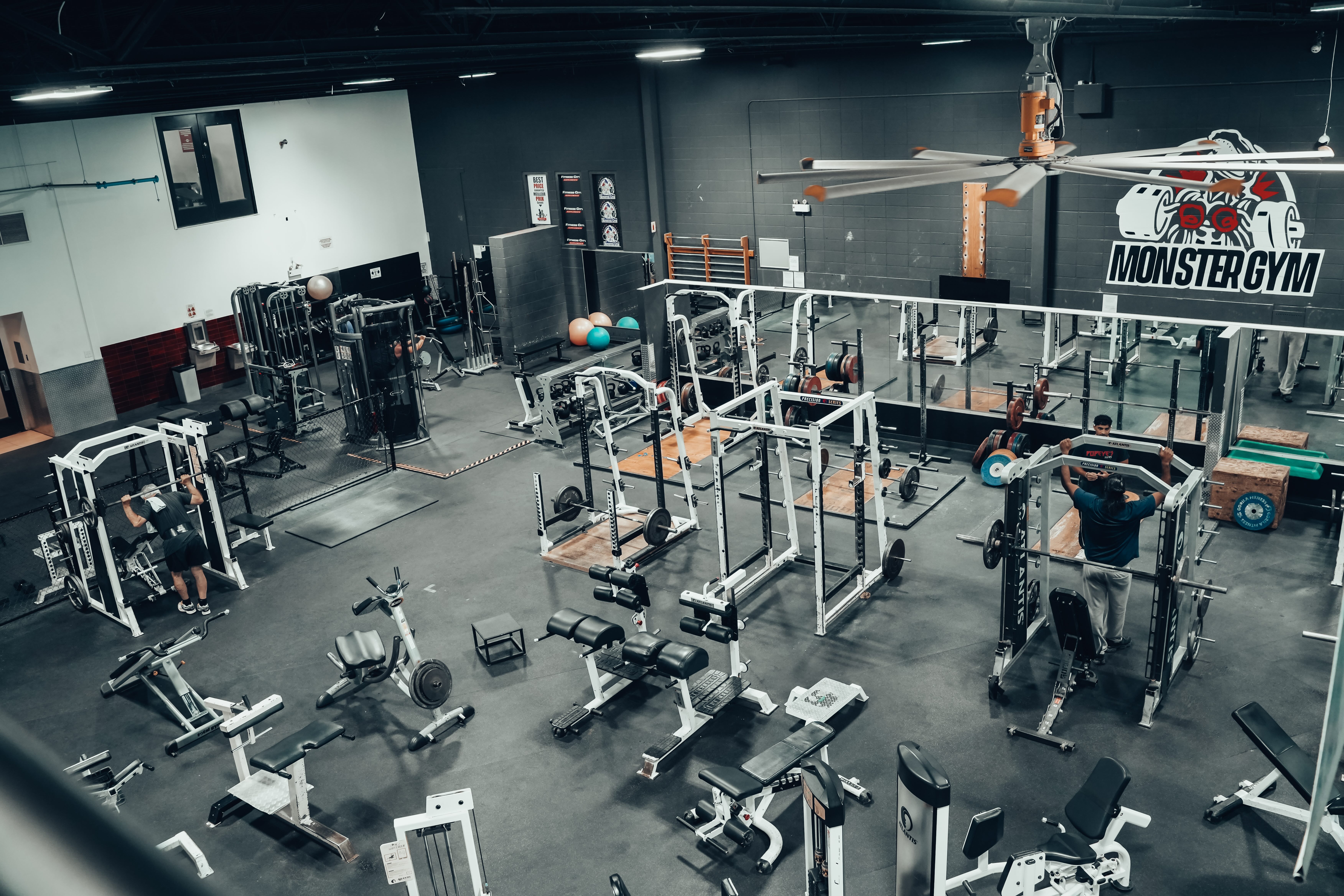 Monster Gym — Section des jambes