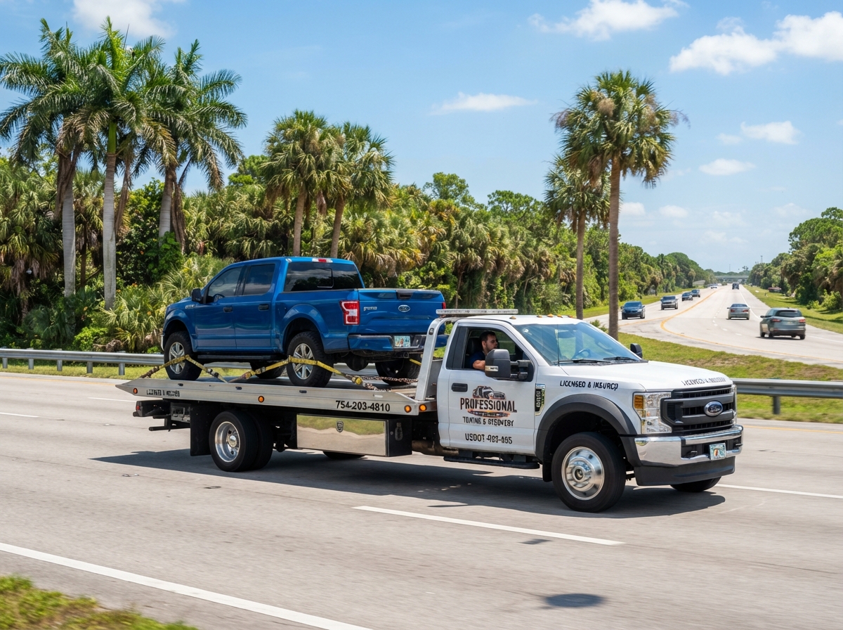Heavy Duty Flatbed Transport