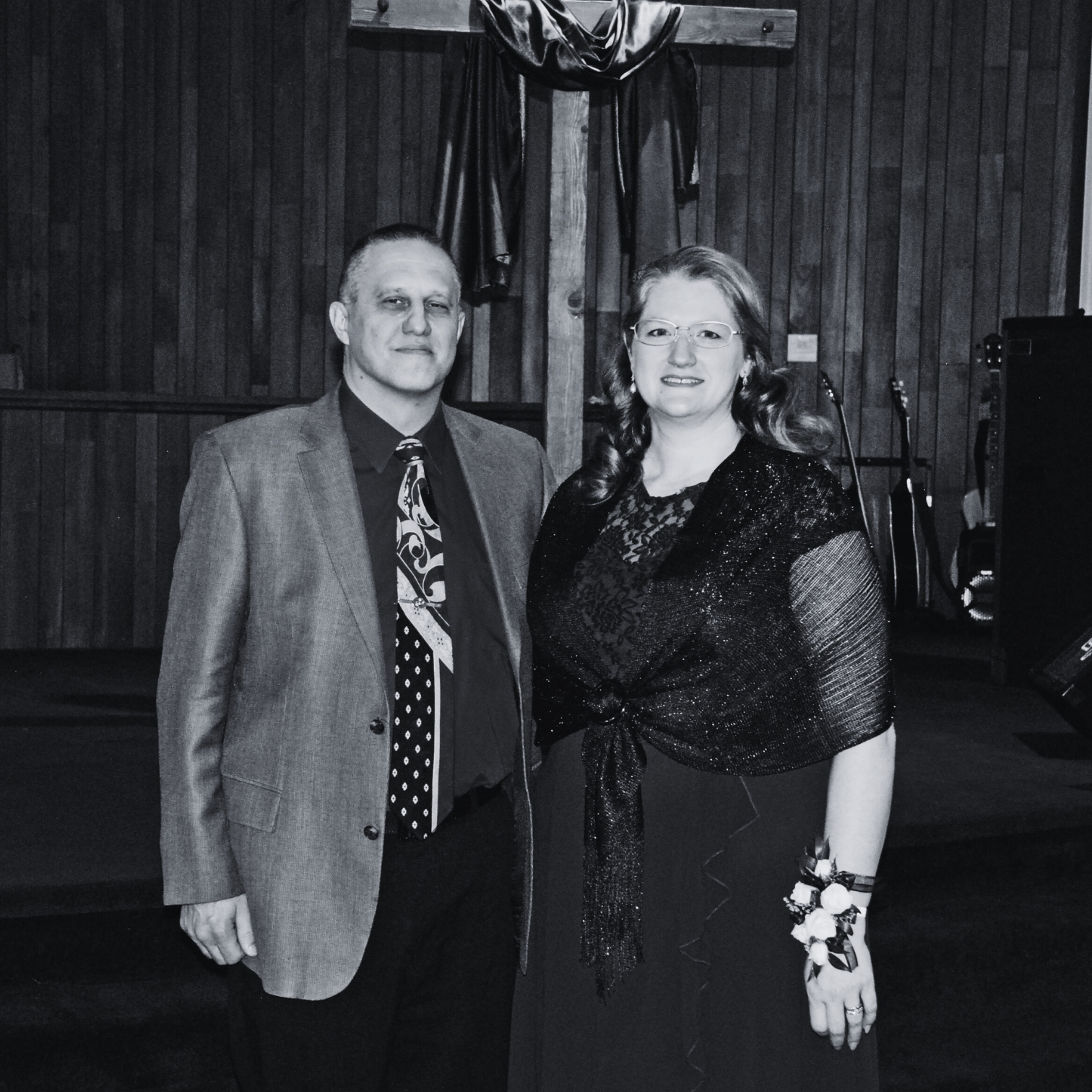 Director Paul Schwonek and wife Margaret