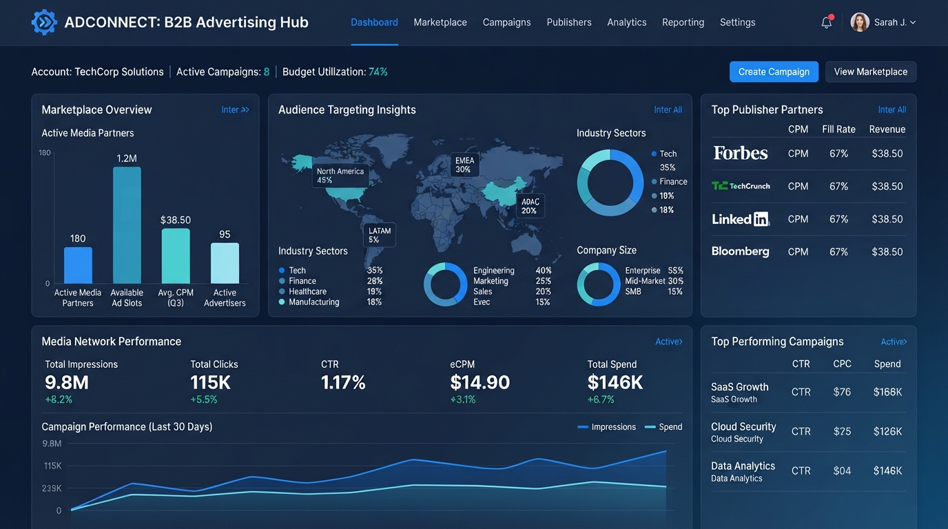 Multiview — B2B Digital Publishing & Ad Network Hub