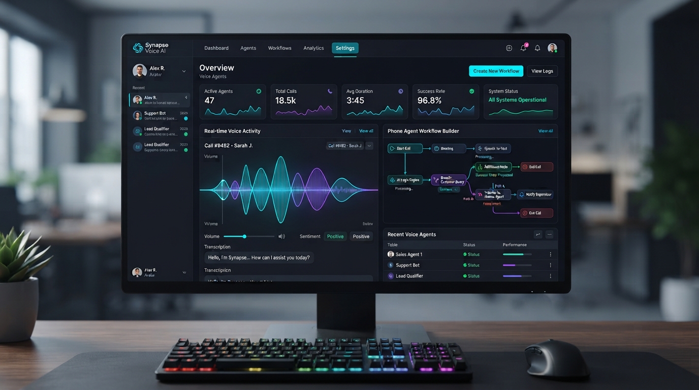 BrainyBoss.AI — Voice AI & Autonomous Agents Platform