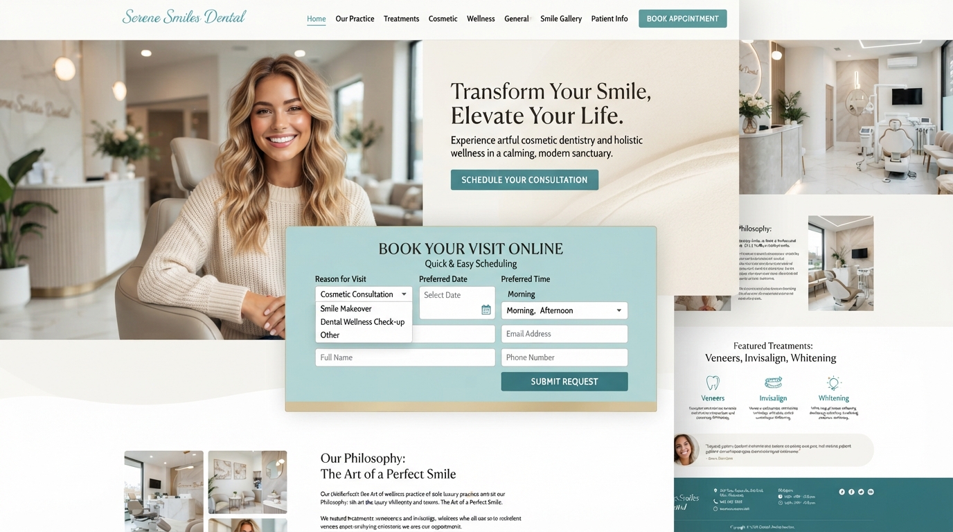 Benca & Gee Dental Wellness — Premium Patient Portal