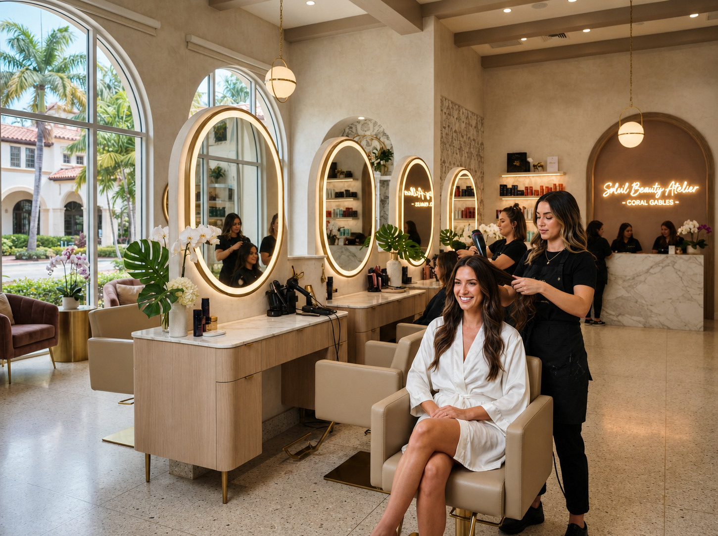 Salón Beauty Atelier en Coral Gables