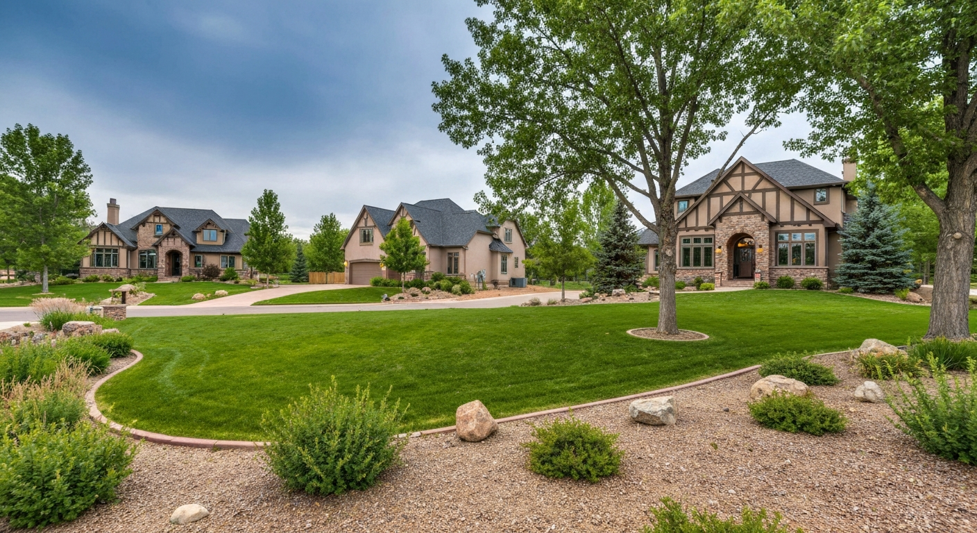 Flintlock at Powderhorn neighborhood in Littleton, CO