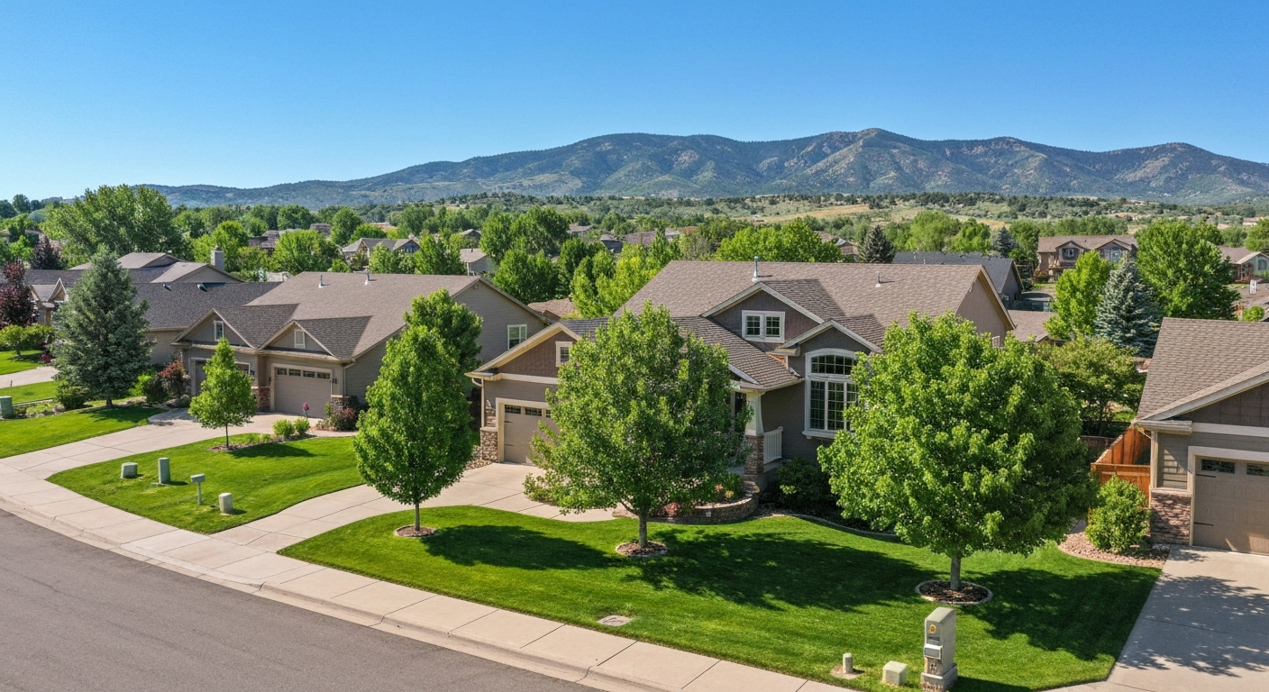 Foothill Green neighborhood in Littleton, CO