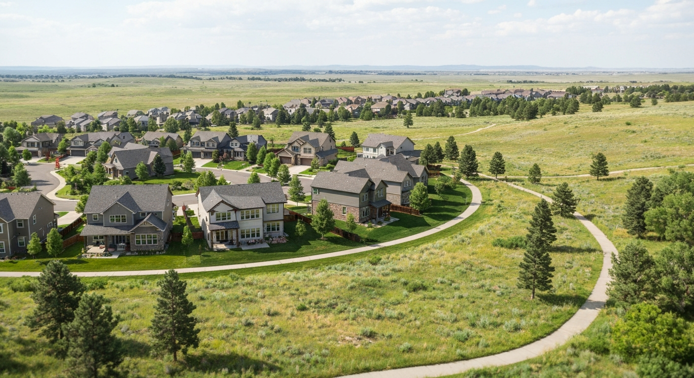 Country West neighborhood in Littleton, CO