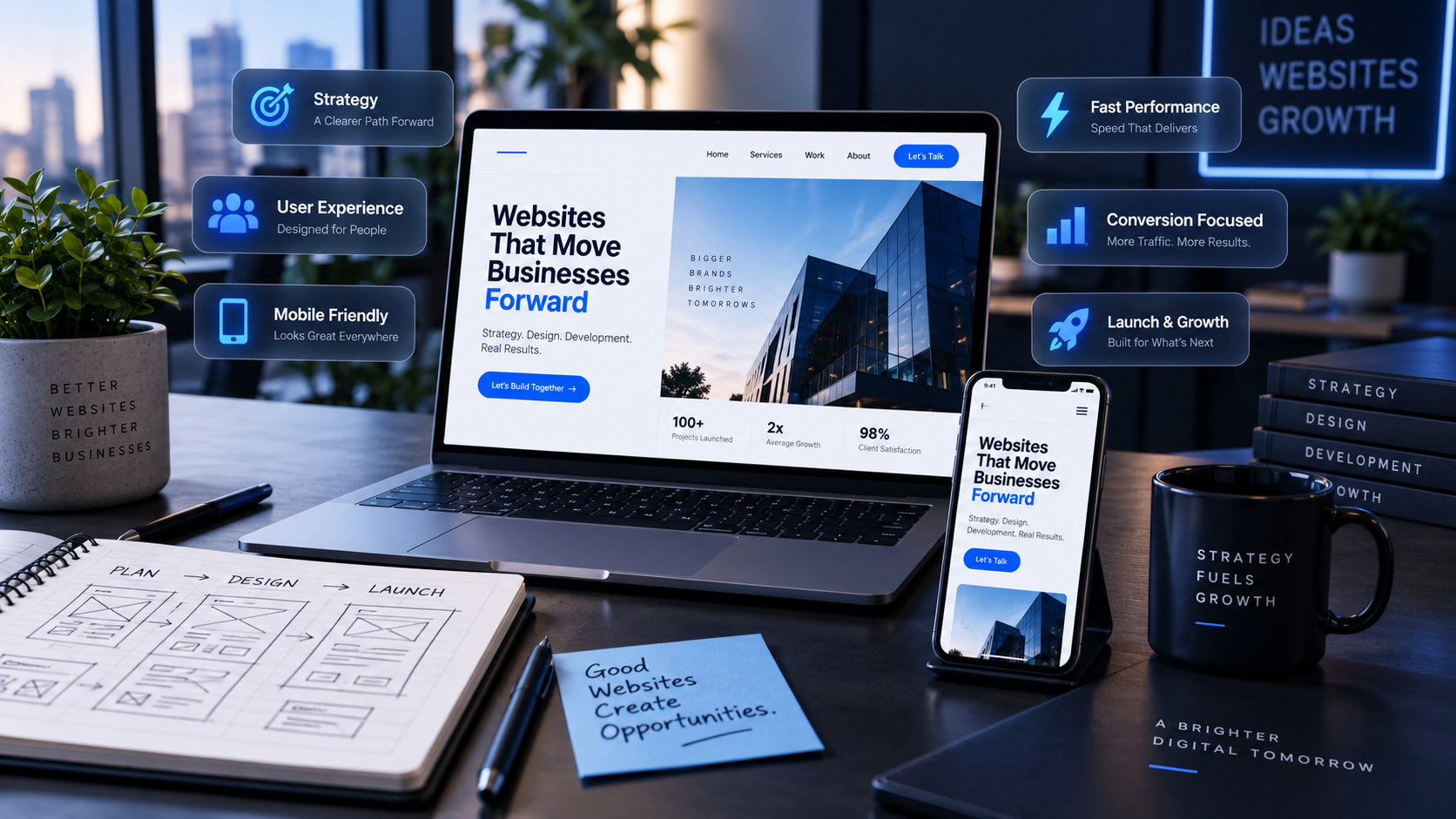 Websites That Move Businesses Forward - Strategy, Design, Development, Real Results | Millennial PLS