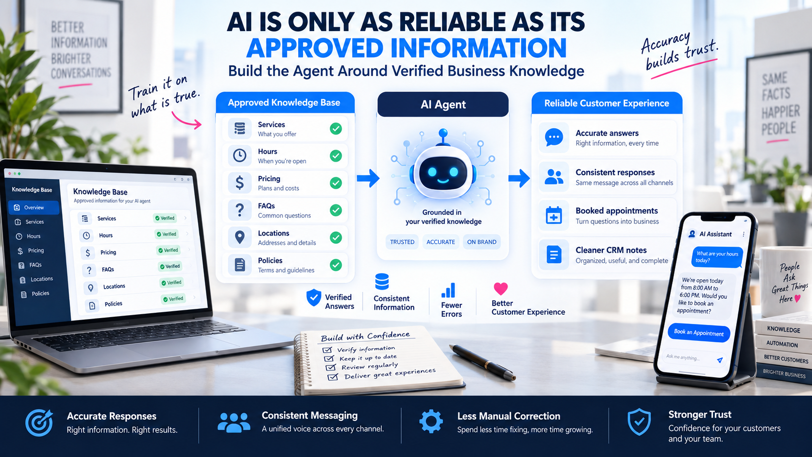 AI Is Only As Reliable As Its Approved Information - Build the Agent Around Verified Business Knowledge | Millennial PLS