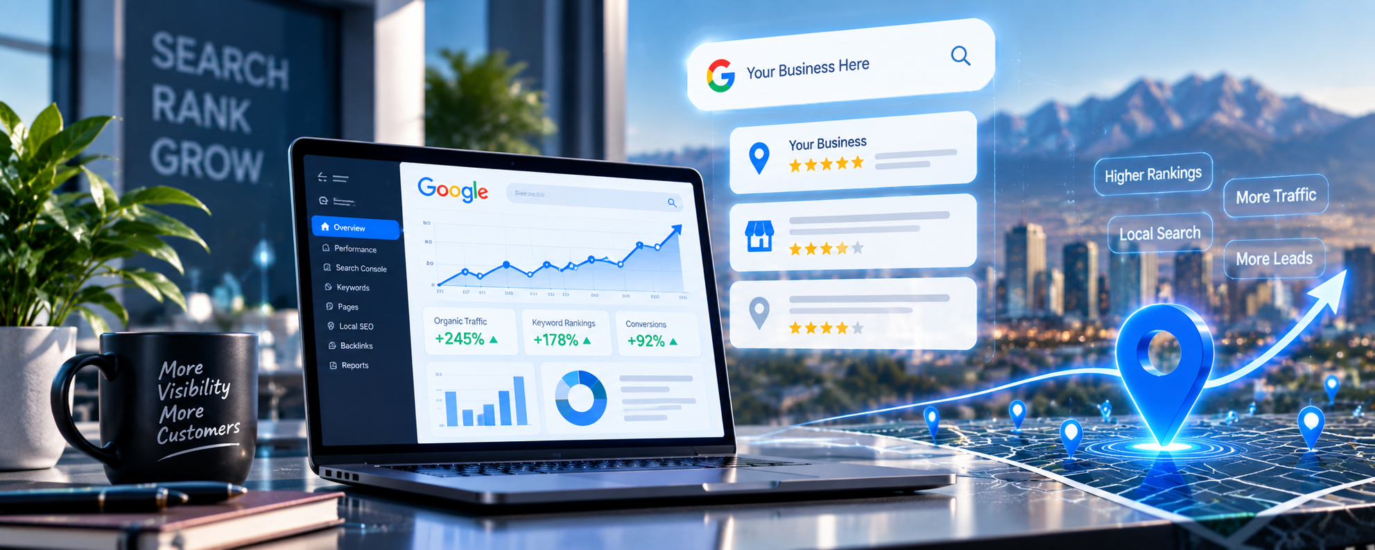 Search Rank Grow - Millennial PLS SEO and Local Visibility Services