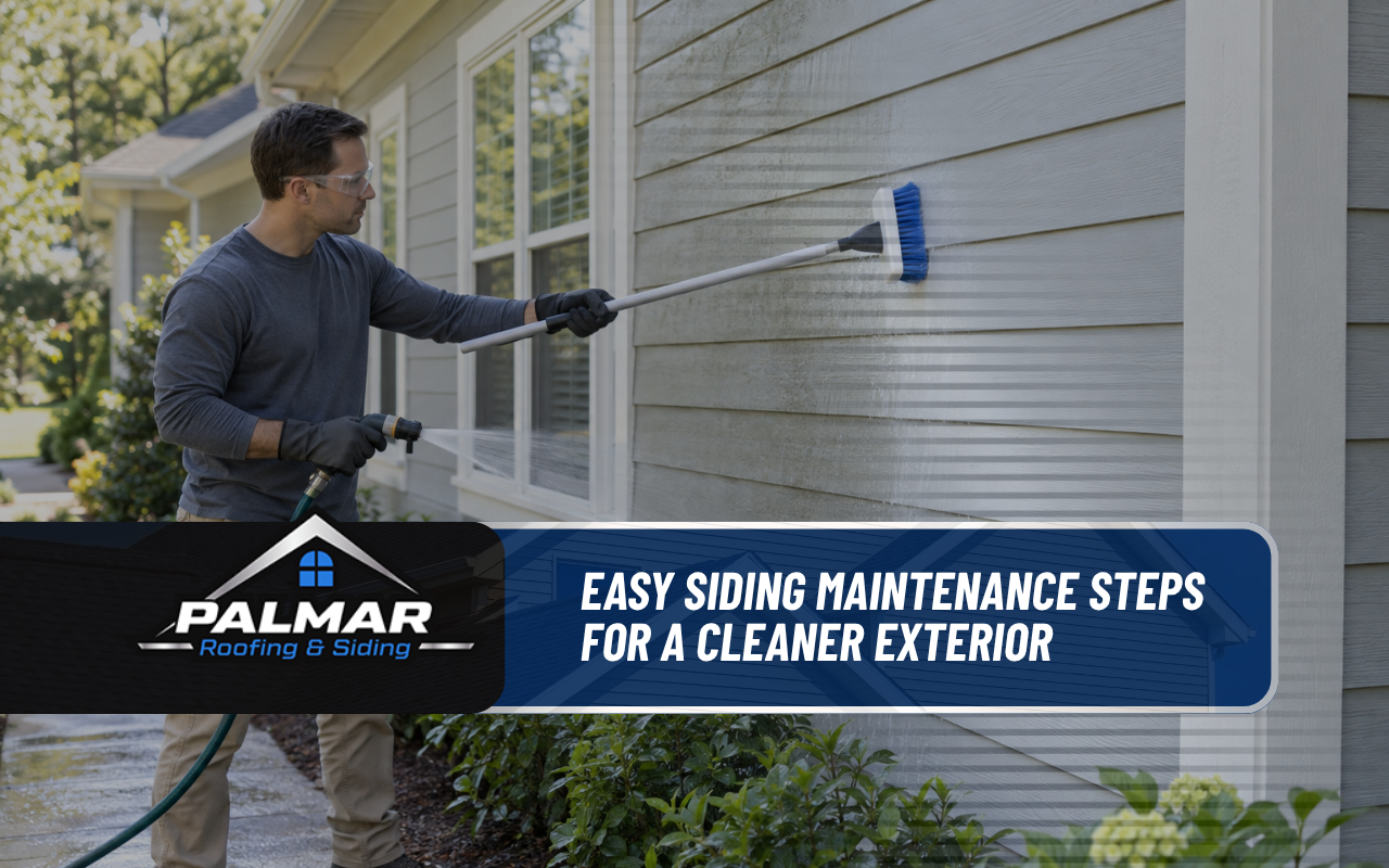 Siding maintenance for a clean and protected home exterior