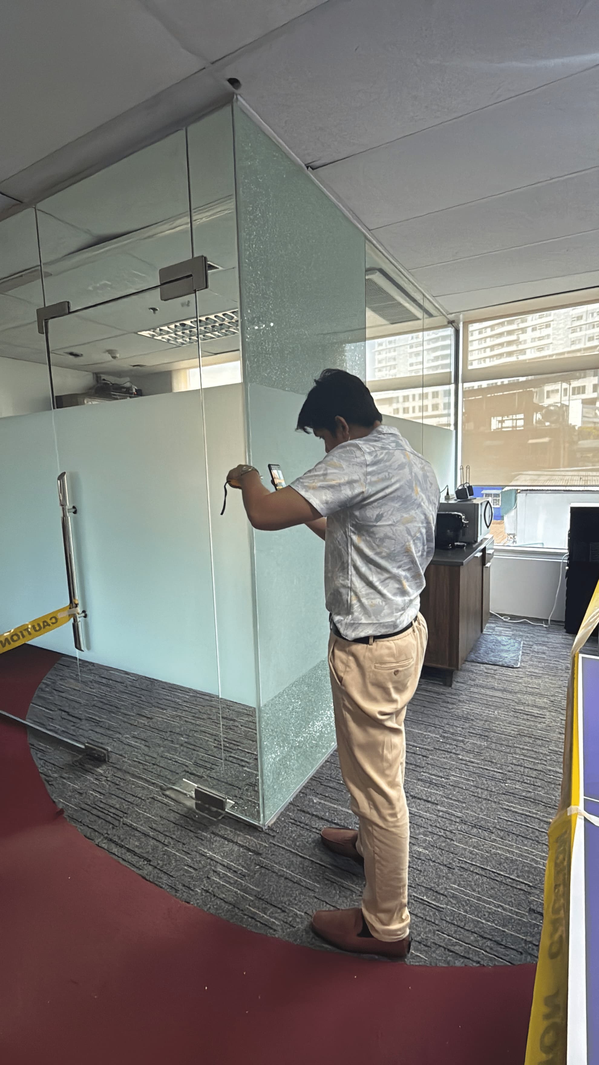 Executive Glass Enclosure Quality Inspection & Handover
