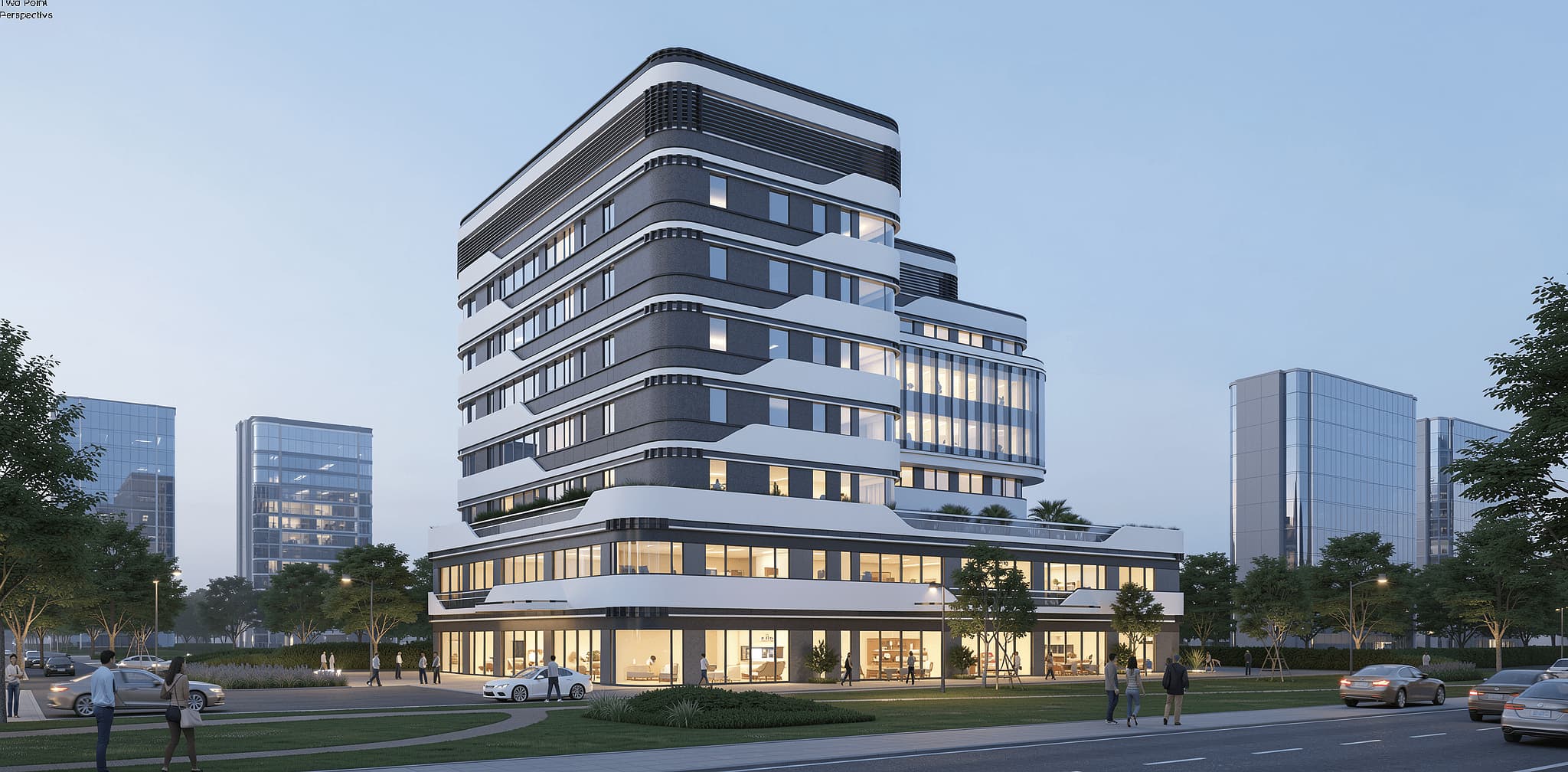 Modern Multi-Storey Commercial & Office Tower - architecture Cebu