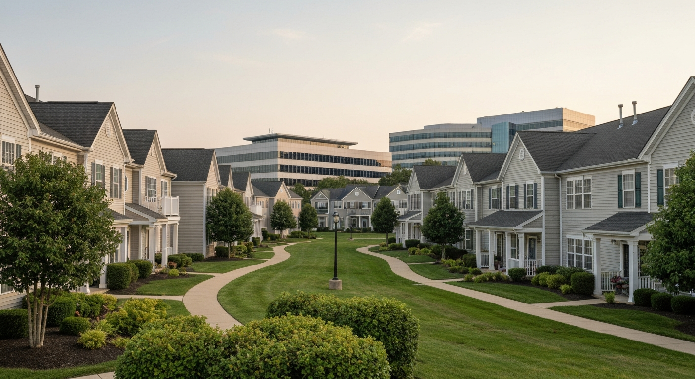 Chesterbrook PA townhomes for sale corporate corridor