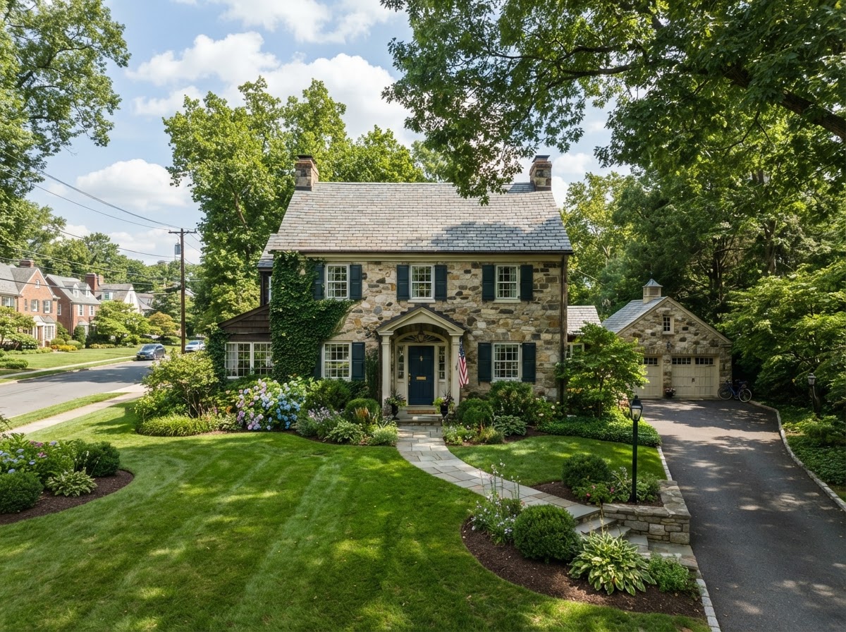 Horsham PA colonial homes Hatboro-Horsham schools PA Turnpike access