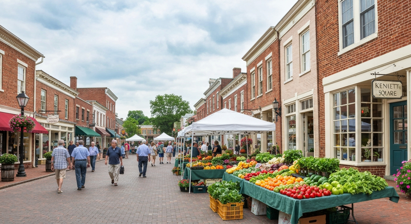 Kennett Square PA homes for sale Longwood Gardens