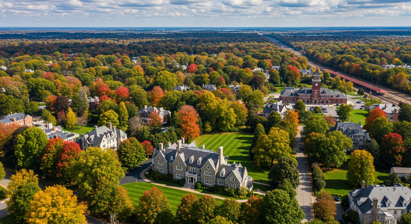 Delaware County PA Main Line homes real estate neighborhoods