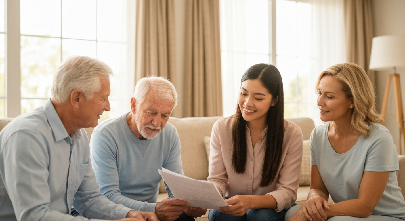 Helping aging parents sell their home
