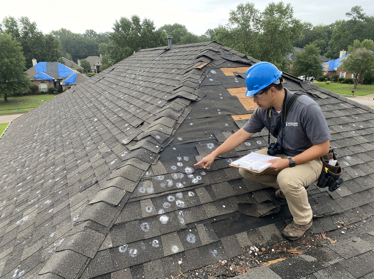 Architectural Shingle Roof Overhaul Before