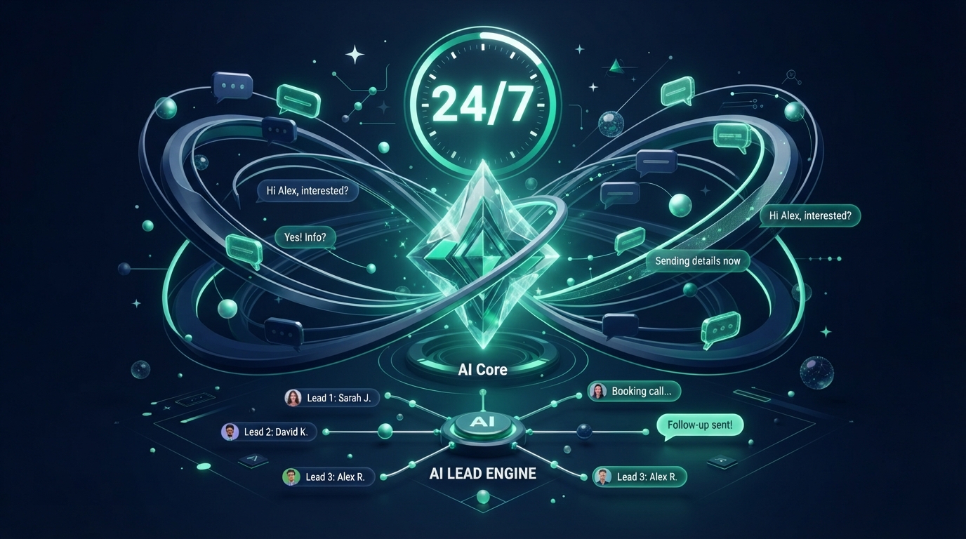 24/7 AI Lead Follow-Up Engine — High Aim Digital