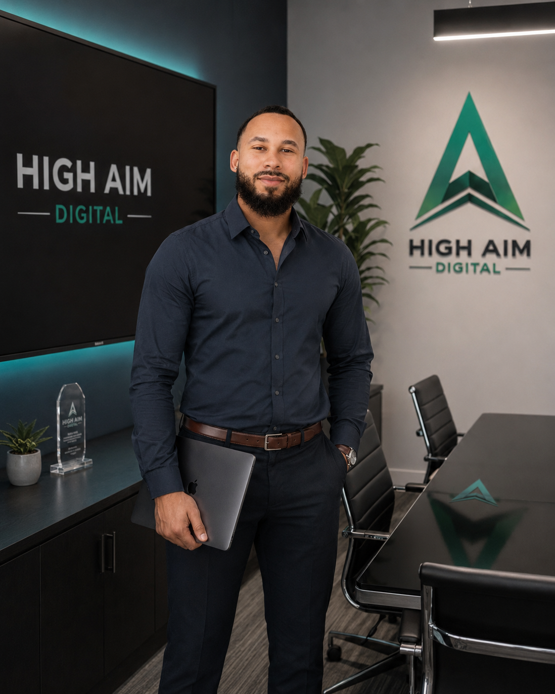 High Aim Digital founder working on AI-powered growth strategies
