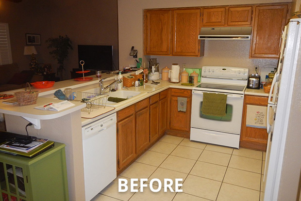 Before view: Main Kitchen & Range Area