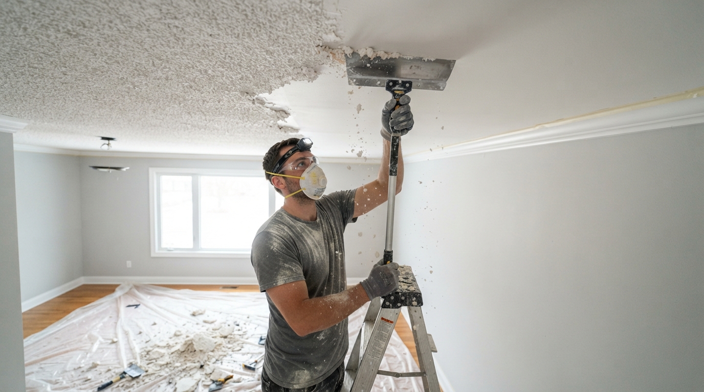 Popcorn Ceiling Removal Memphis TN