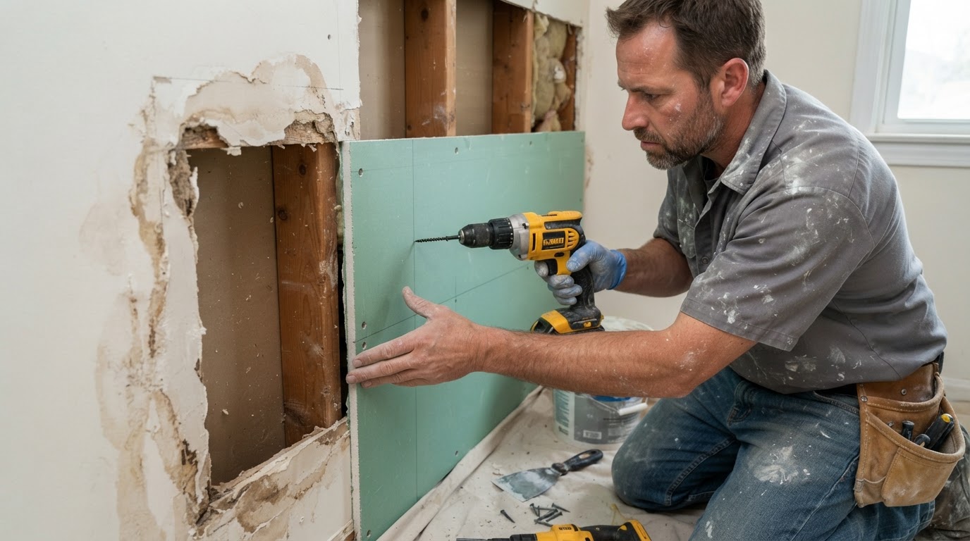 Water Damage Drywall Repair Memphis TN