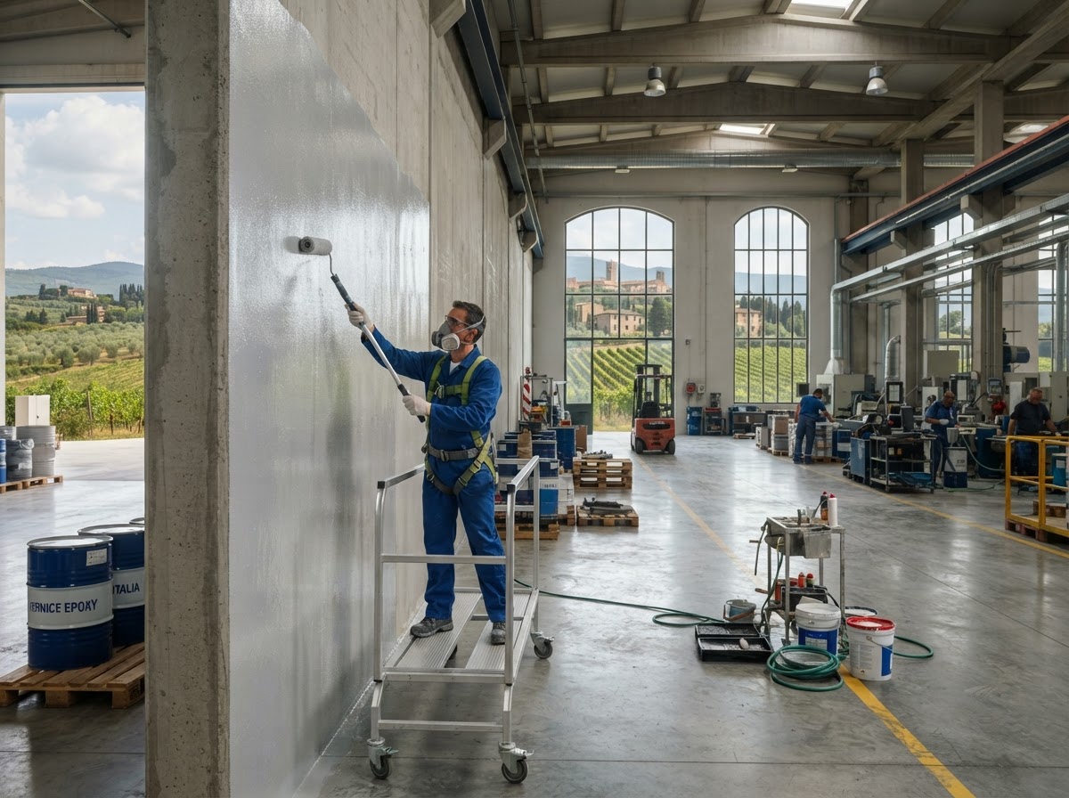 Tinteggiature industriali a Certaldo e Valdelsa