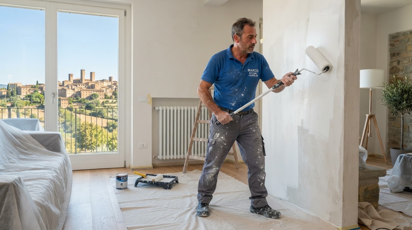 Tinteggiature civili a Certaldo e Valdelsa