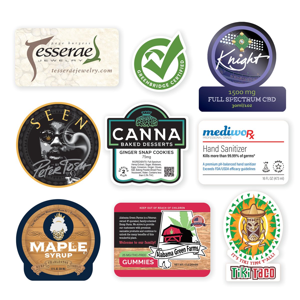 Custom Labels & Stickers