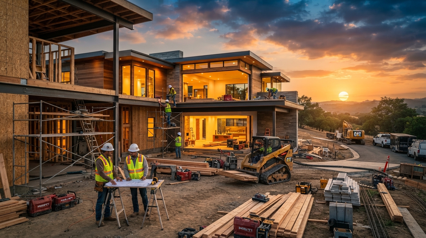 Bzzzy Enterprises Luxury Construction Hero