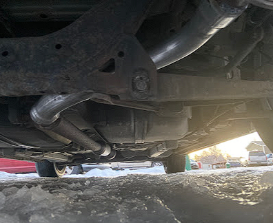 Winter Undercarriage Exhaust Inspection