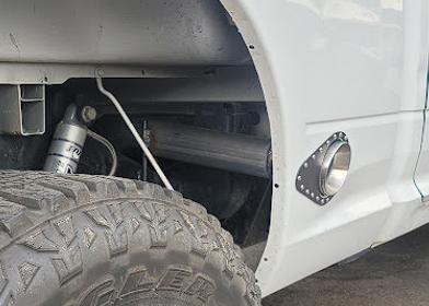 Custom Side Exit Exhaust Tip Mount