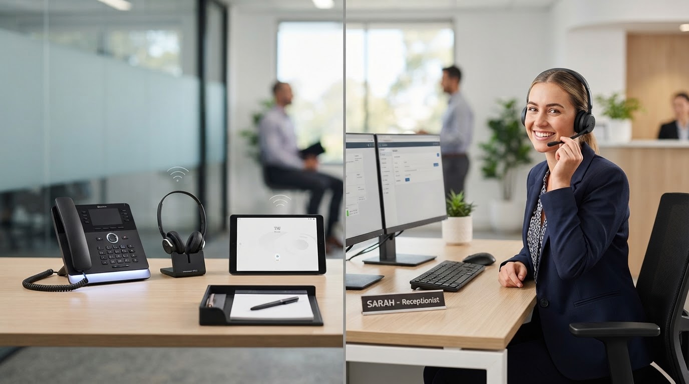 AI Receptionist vs Human Receptionist: Which Is Right for Your Business?
