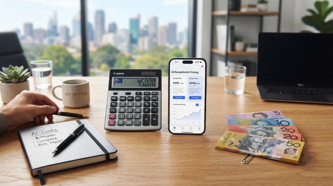 How Much Does an AI Receptionist Cost in Australia? (2026 Price Guide)