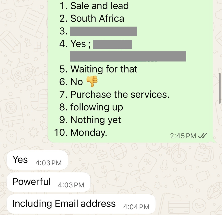 Agency Onboarding Success — Client completed onboarding checklist — ready to purchase services and start following up.
